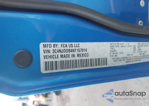 2022 Jeep Compass Trailhawk 4X4 из США, поврежденный, VIN 3C4NJDDB4NT157014